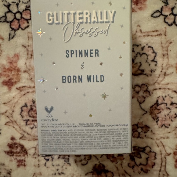 NIB Colourpop For Target Glitterati Make Up Spinner and Born Wild - Picture 4 of 4